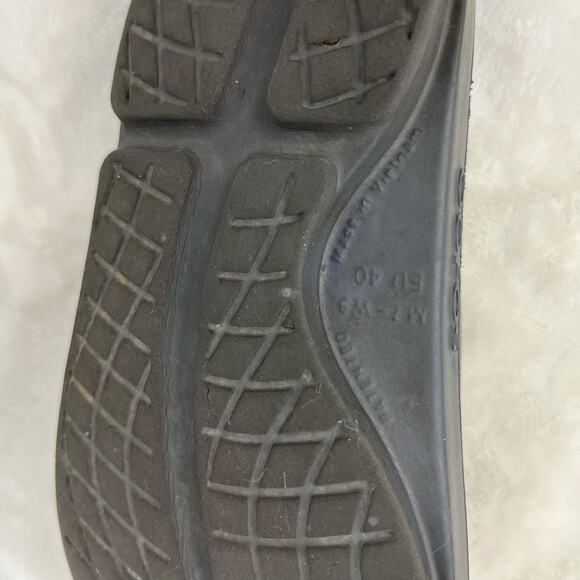 OOfos OOahh Luxe Slide Sandal M7 W9 Limited Edition Recovery‎ Shoe Prosecco Pop - Picture 8 of 14